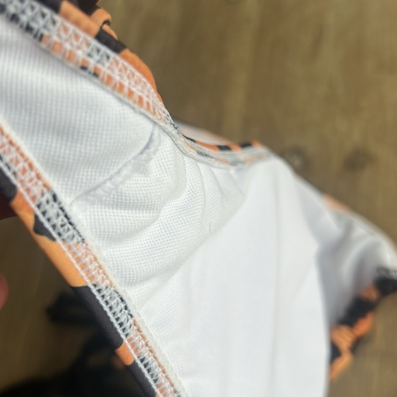 Animal Print Triangle Bikini Women’s Size XL - Picture 11 of 12